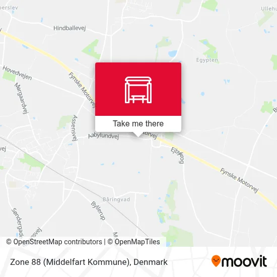 Zone 88 (Middelfart Kommune) map