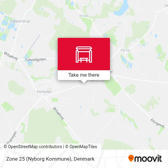 Zone 25 (Nyborg Kommune) map