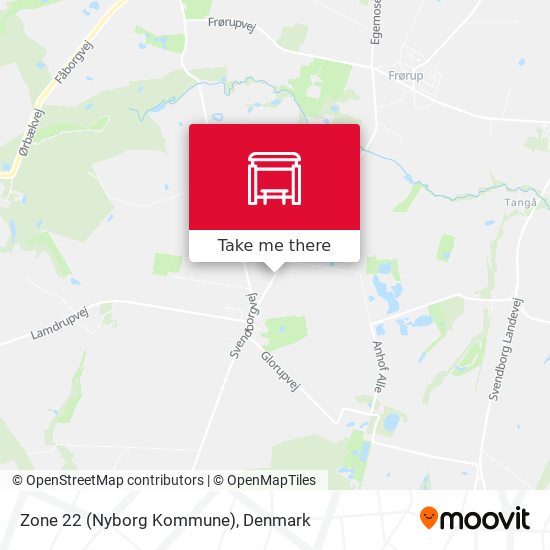 Zone 22 (Nyborg Kommune) map