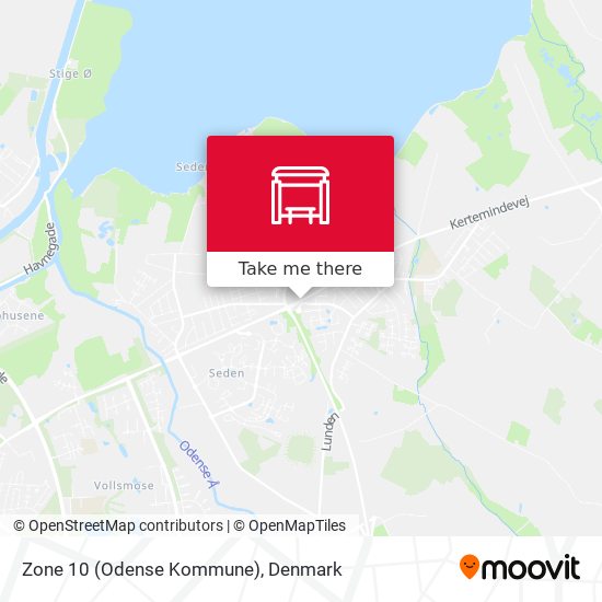 Zone 10 (Odense Kommune) map