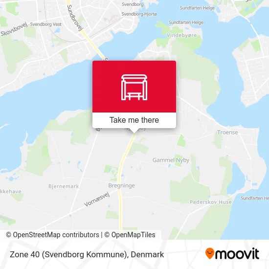 Zone 40 (Svendborg Kommune) map