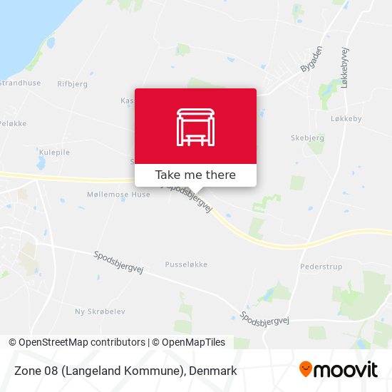 Zone 08 (Langeland Kommune) map