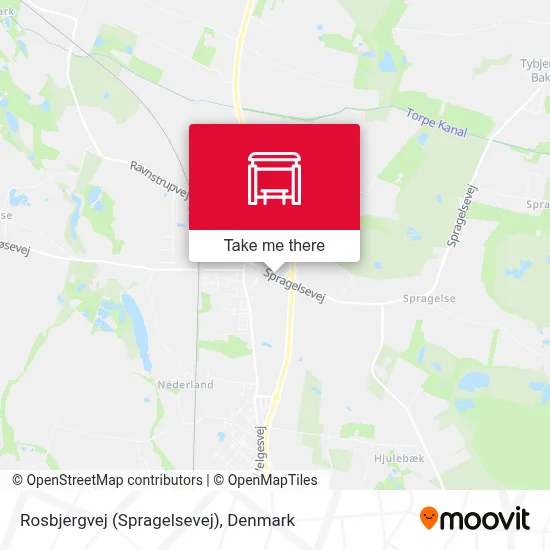 Rosbjergvej (Spragelsevej) map