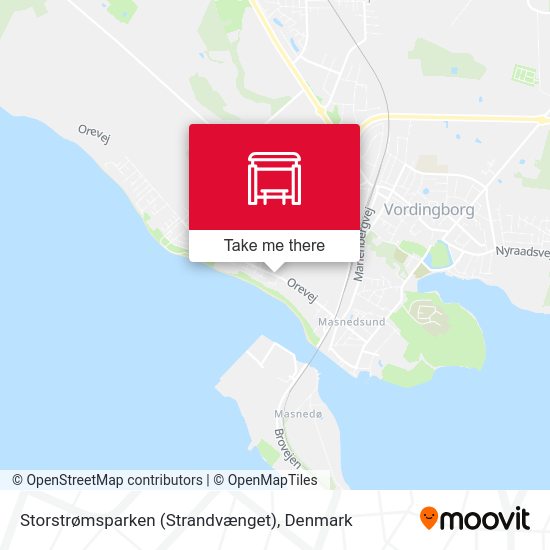 Storstrømsparken (Strandvænget) map