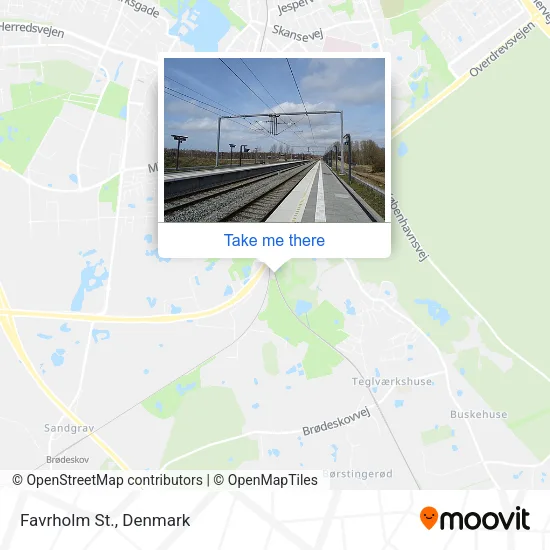 Favrholm St. map