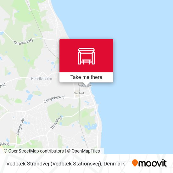 Vedbæk Strandvej (Vedbæk Stationsvej) map