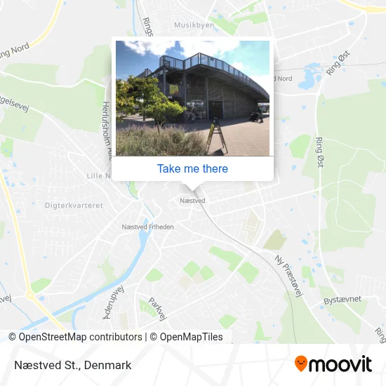 Næstved St. map