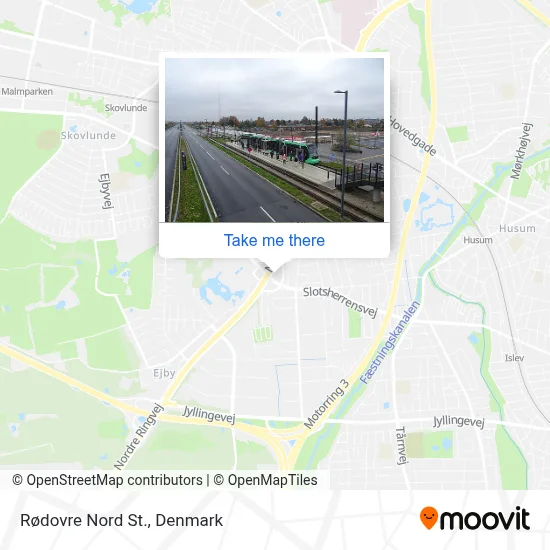 Rødovre Nord St. map