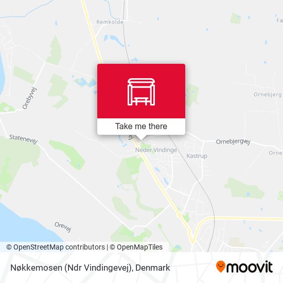 Nøkkemosen (Ndr Vindingevej) map