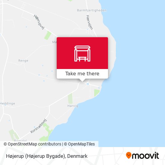 Højerup (Højerup Bygade) map