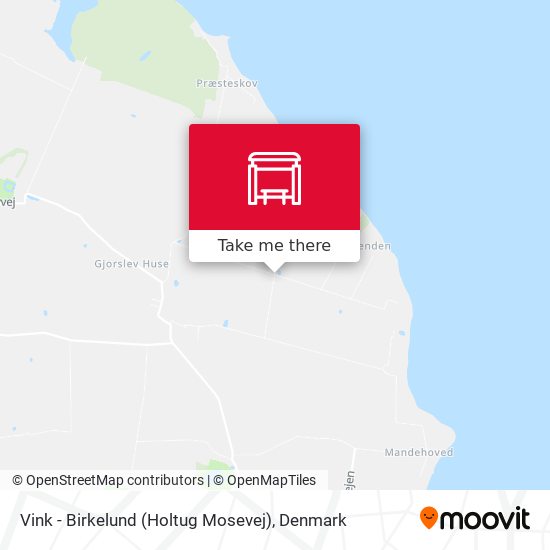 Vink - Birkelund (Holtug Mosevej) map