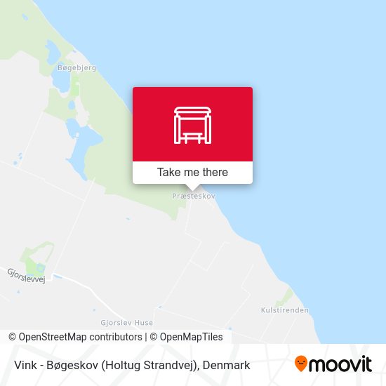 Vink - Bøgeskov (Holtug Strandvej) map