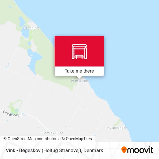 Vink - Bøgeskov (Holtug Strandvej) map