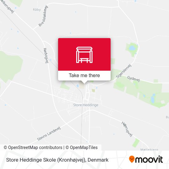 Store Heddinge Skole (Kronhøjvej) map