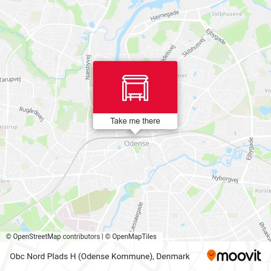 Obc Nord Plads H (Odense Kommune) map