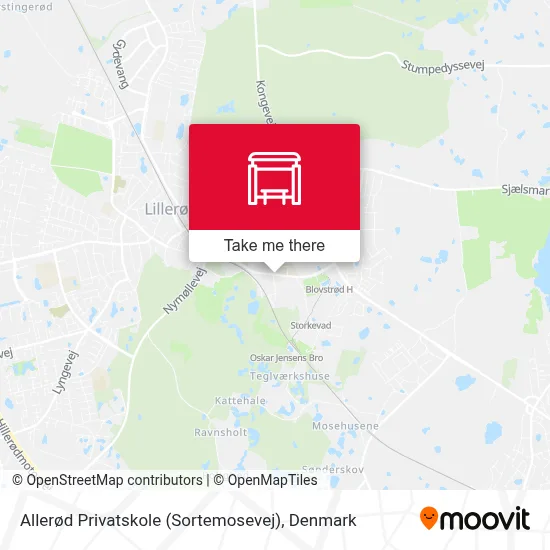 Allerød Privatskole (Sortemosevej) map