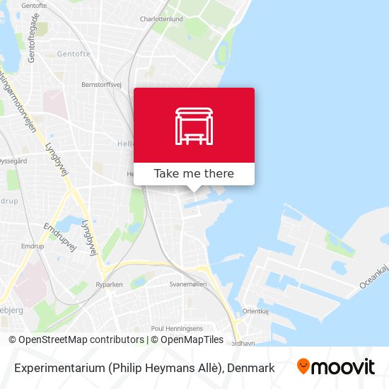 Experimentarium (Philip Heymans Allè) map