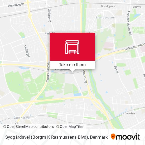 Sydgårdsvej (Borgm K Rasmussens Blvd) map