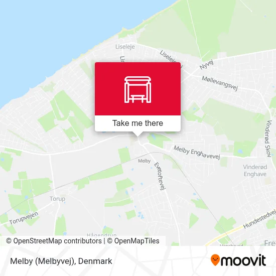 Melby (Melbyvej) map