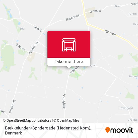 Bækkelunden / Søndergade (Hedensted Kom) map