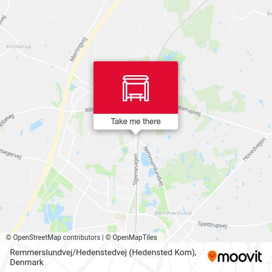 Remmerslundvej / Hedenstedvej (Hedensted Kom) map