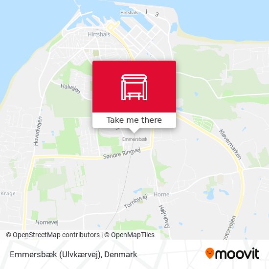 Emmersbæk (Ulvkærvej) map