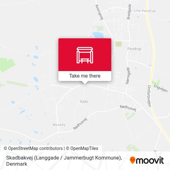 Skadbakvej (Langgade / Jammerbugt Kommune) map
