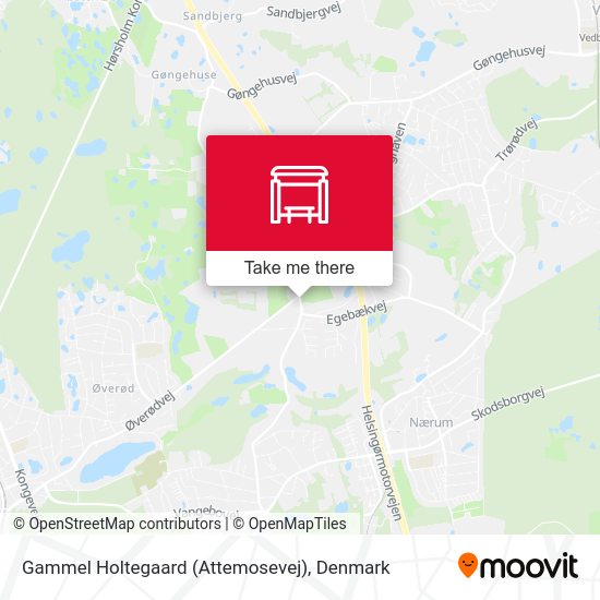 Gammel Holtegaard (Attemosevej) map