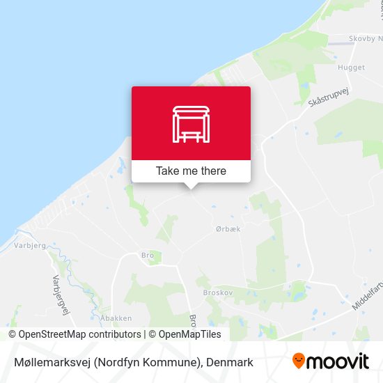 Møllemarksvej (Nordfyn Kommune) map