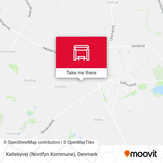 Kellebyvej (Nordfyn Kommune) map