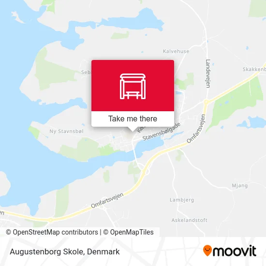 Augustenborg Skole map