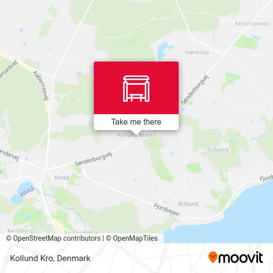 Kollund Kro map