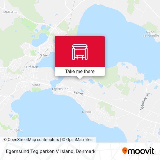 Egernsund Teglparken V Island map