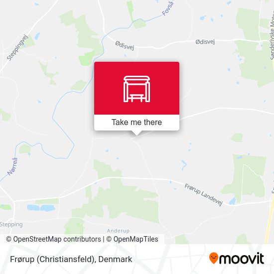 Frørup (Christiansfeld) map
