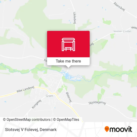 Slotsvej V Folevej map