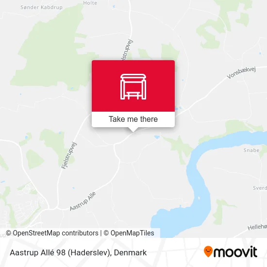 Aastrup Allé 98 (Haderslev) map