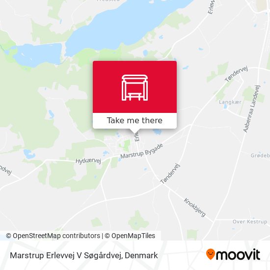 Marstrup Erlevvej V Søgårdvej map