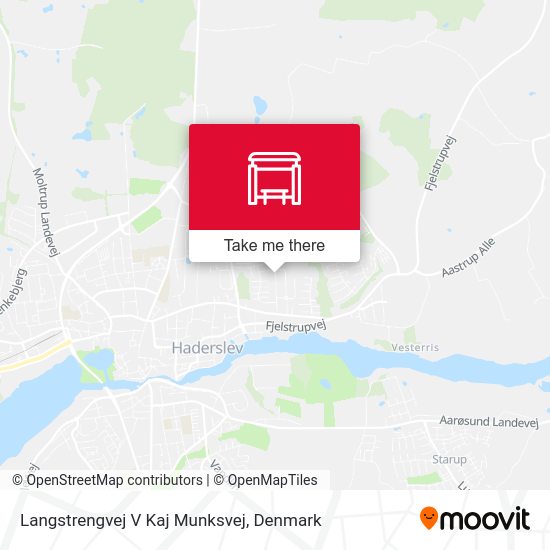 Langstrengvej V Kaj Munksvej map
