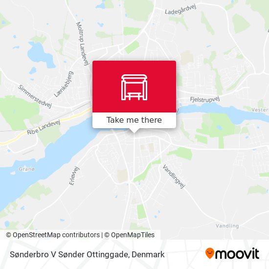 Sønderbro V Sønder Ottinggade map
