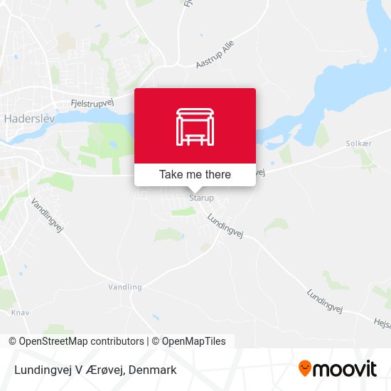 Lundingvej V Ærøvej map