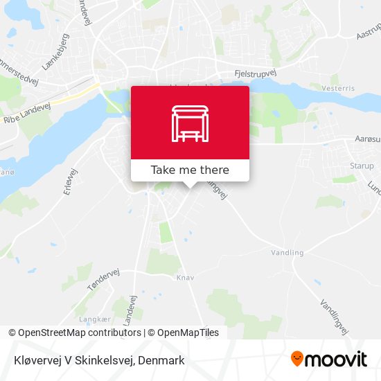 Kløvervej V Skinkelsvej map