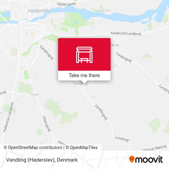 Vandling (Haderslev) map