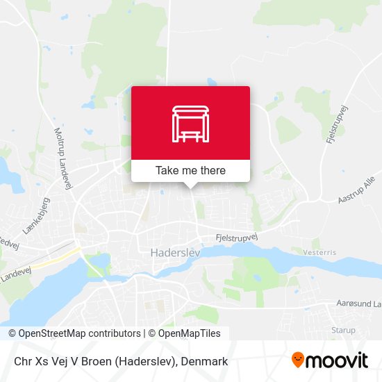Chr Xs Vej V Broen (Haderslev) map