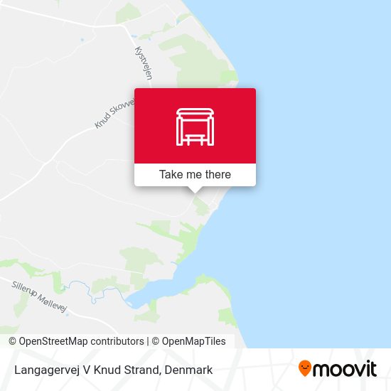 Langagervej V Knud Strand map