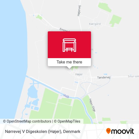 Nørrevej V Digeskolen (Højer) map