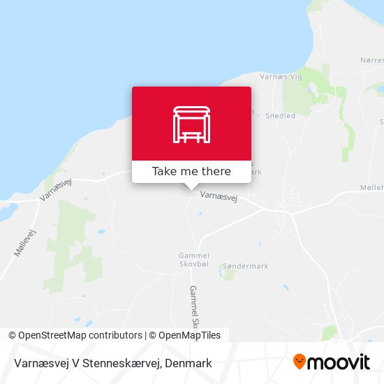 Varnæsvej V Stenneskærvej map