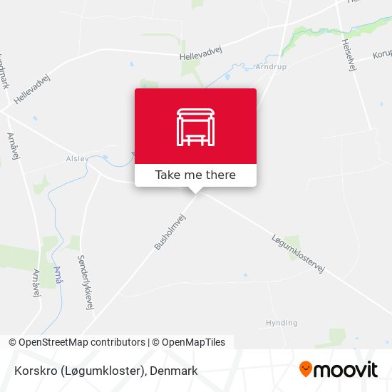 Korskro (Løgumkloster) map