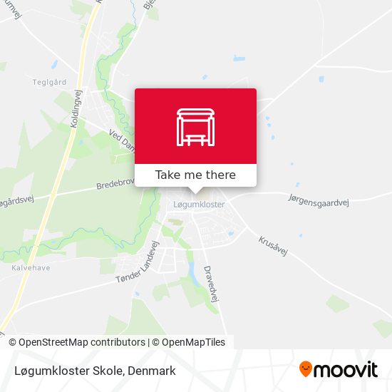 Løgumkloster Skole map