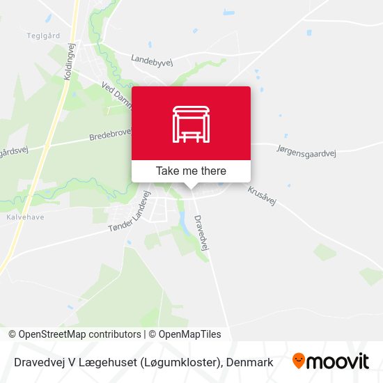 Dravedvej V Lægehuset (Løgumkloster) map