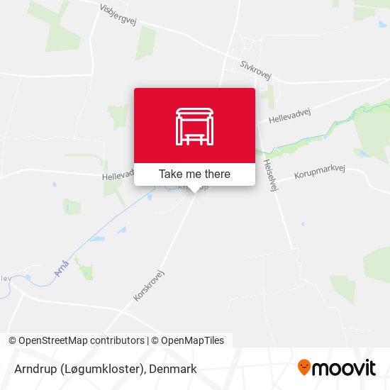 Arndrup (Løgumkloster) map